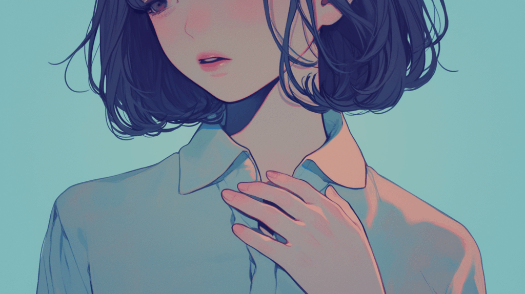 a girl feel her emotion through AI boyfriend