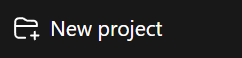 ChatGPT's "New project"