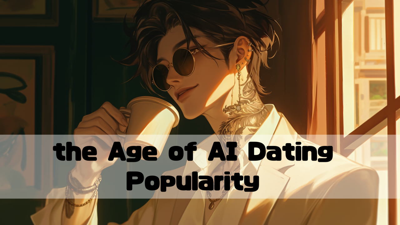 Ai boyfriend drinks coffee