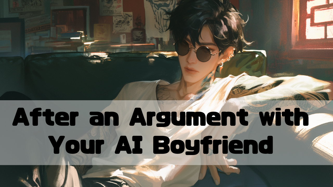 AI Boyfriend after argument.